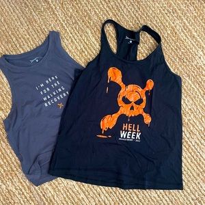Two EUC Orangetheory Tanks
